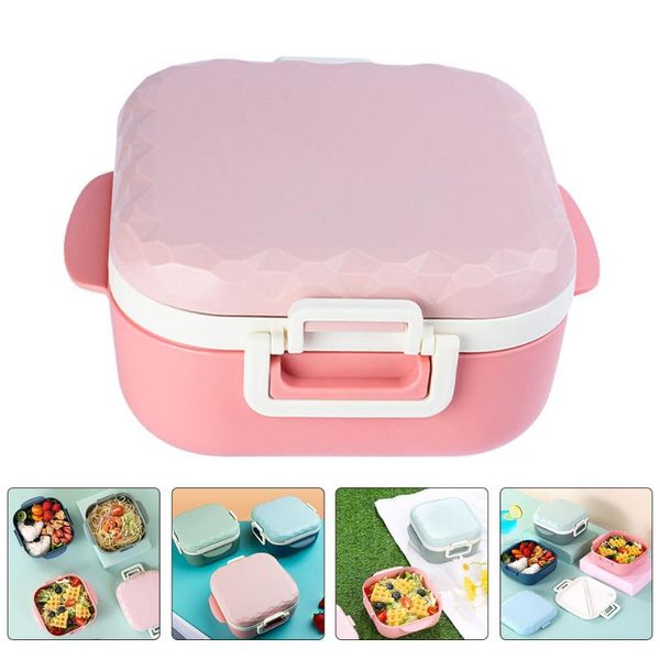 

dinnerware sets 1 pc durable student portable plastic office worker