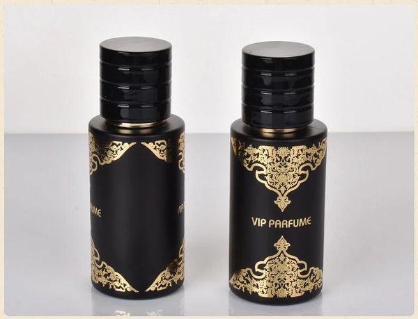 

storage bottles & jars 5pcs/lot 50ml round glass perfume bottle empty pump spray atomizer refillable cosmetic white black