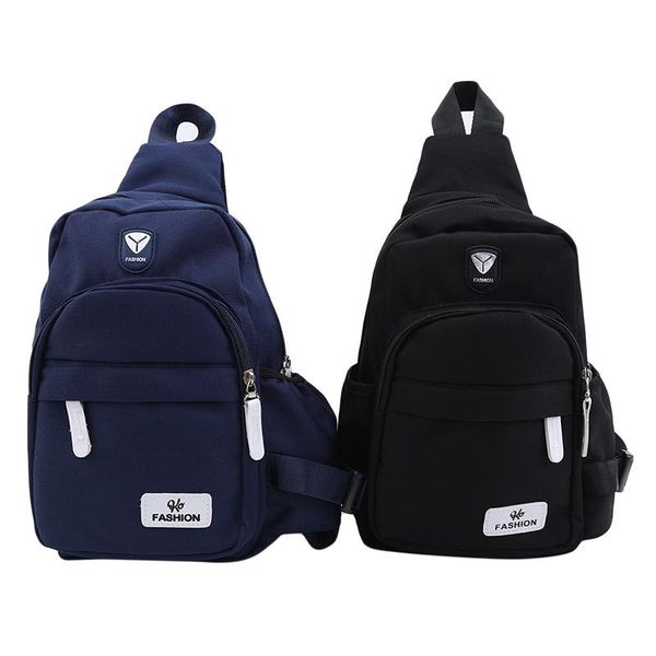 

school summer short trip messengers bag women shoulder bags oxford crossbody bags multi-pocket sling chest bag