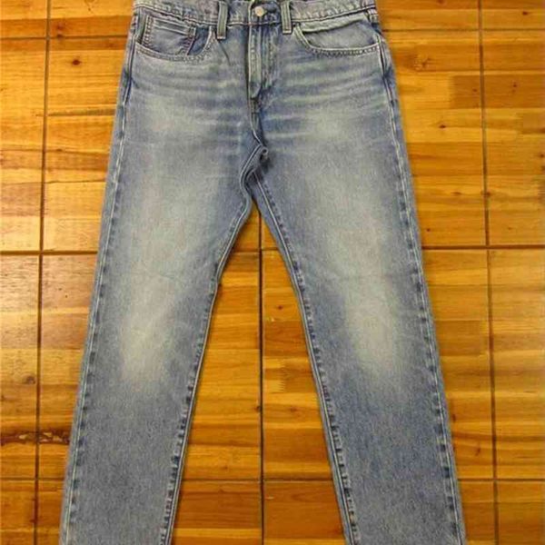 

4a4745 men's denim ancestor cotton wash red ear jeans 3pas, Blue