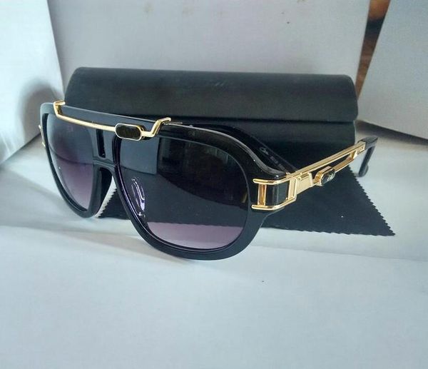 

fashion men women 2021 brand design metal sun glasses mod8018 big size metal woman men sunglasses vintage uv400 sunglass eyewear with box, White;black
