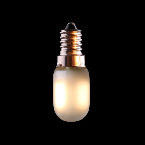 

frosted glass t22 night led filament bulb 1w chandelier edison lamp e12 e14 base warm white vintage candle led light dimmable