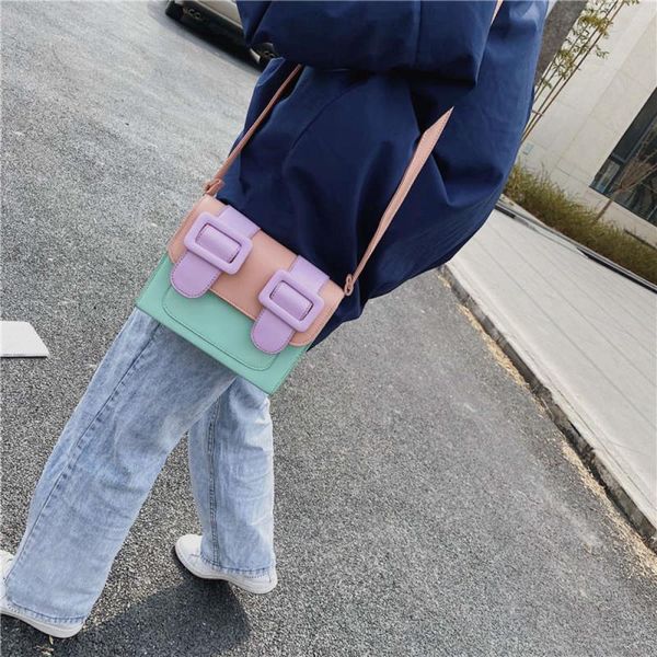

thailand fashion 2021 hbp ins bags star messenger style color square postman bag small same cambridge matching ojgfg