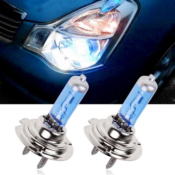 

car headlights 5-20sets 2pcs/set h7 6000k headlight lamp bulbs lights