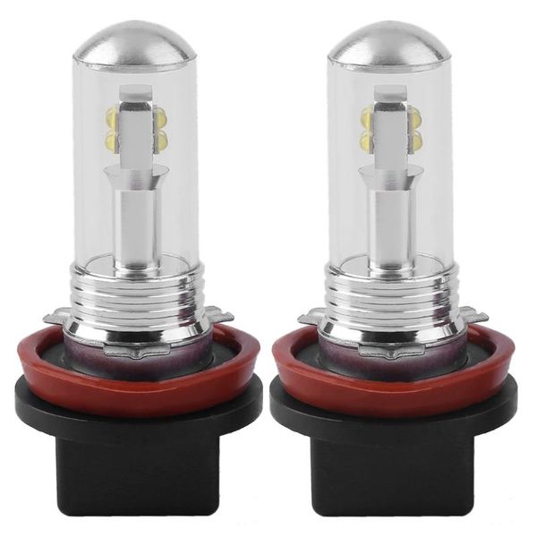 

2pcs h8 80w high power 1500lm super bright 6000k h8 fog light fog lamps dc12v-24v auto car led light lamp