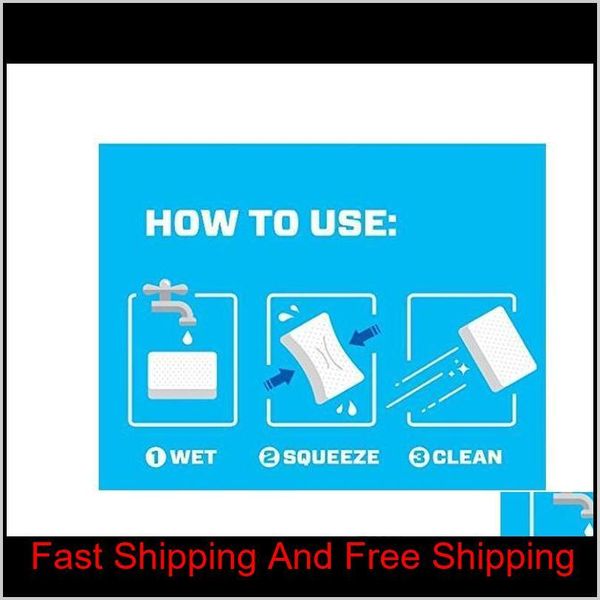 

white magic eraser sponge 100*60*20mm removes dirt soap scum & debris from all types of surfaces universa qyldqa five2010