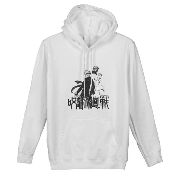 

men's hoodies & sweatshirts jujutsu kaisenÂ graffiti oversize sports gothic thick section female style hoodie 154997, Black