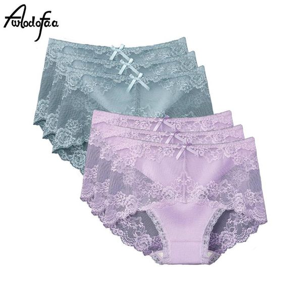 

women's panties 6pcs/lot fashion lace seamless underwear female silk briefs underpants lady panty woman lingerie xxl, Black;pink