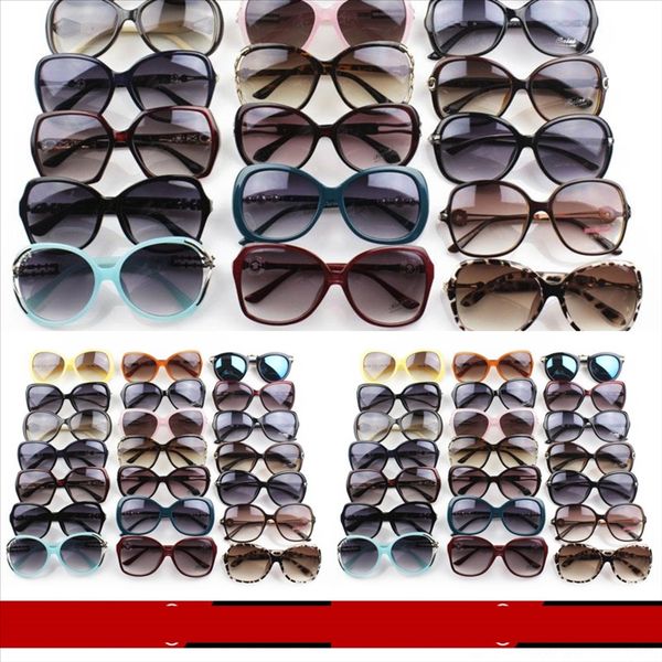 

4qr straight fashion large frame women's straight fashion large frame sunglasses women's, White;black