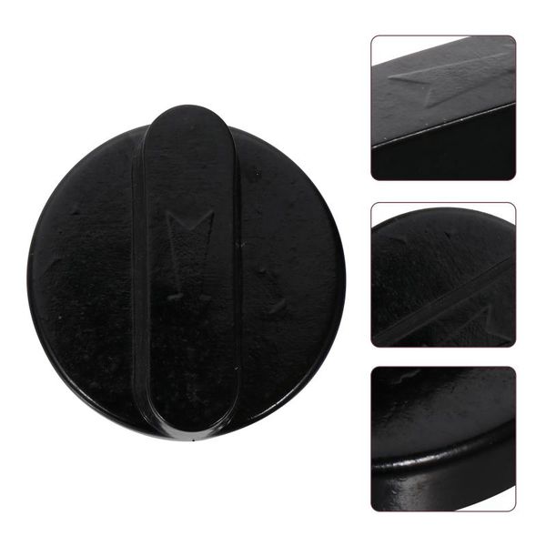 

smart home control 10pcs gas cooker switch knobs replacements stove accessories (black)