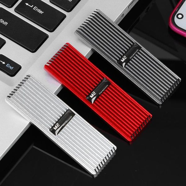 

fans & coolings m2 heatsink heat dissipation radiator m.2 cooling sink thermal pads cooler vest for nvme ngff 2280 ssd