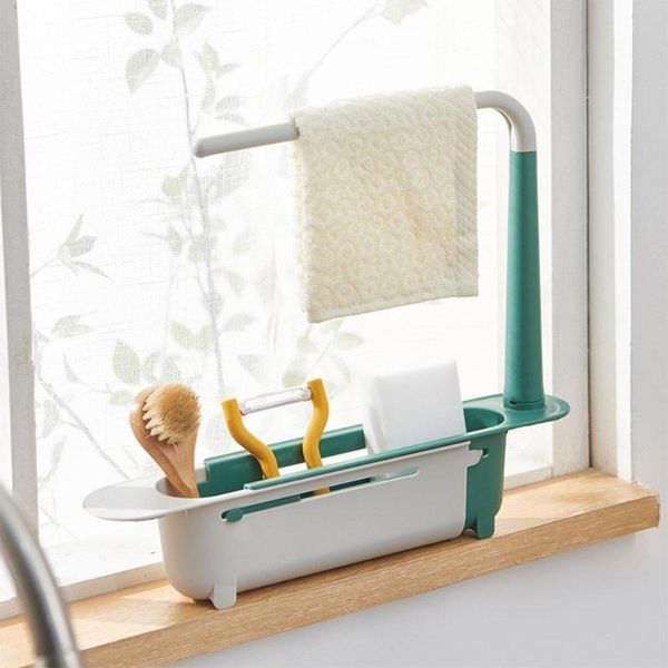 

kitchen storage & organization sink shelf sinks organizer soap sponge holder drain rack basket gadgets accessories tool