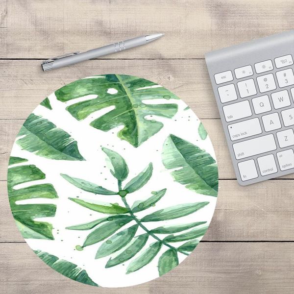 

mouse pads & wrist rests meg anti-slip pc cactus gamer speed accessories mouse-pad computer game round pad 20x20cm for child