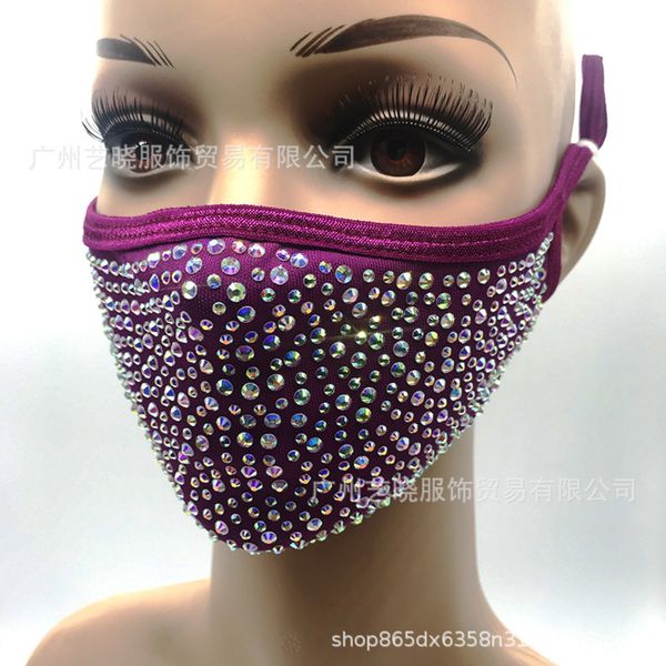 

fashion personality washing cotton pm with drill maskqfl9
