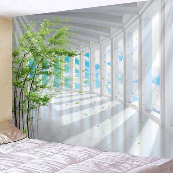 

tapestries tapestry wall hanging home deco beautiful scenery print carpet large