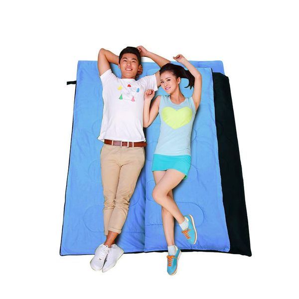 

sleeping bags winter couple warm bag outdoor camping tent high-end double close-fitting waterproof