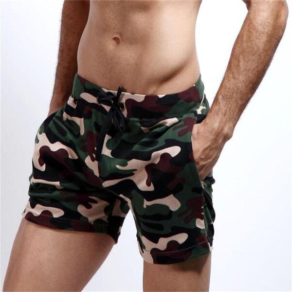 

men's swimwear camouflage breathable pants running shorts quick dry surfing & beach
