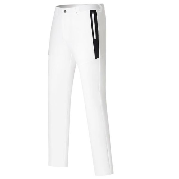 

summer men's golf pants fashion sports casual trousers golf apparel 210723, Black