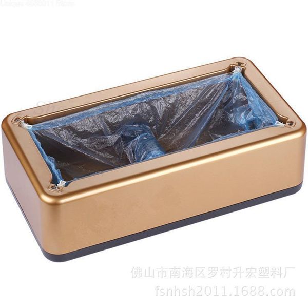 

household waterproof shoe cover automatic machine disposable shoe cover film machine smart step foot box