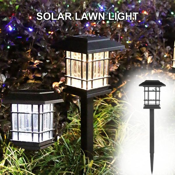 

lawn lamps 2pcs led solar pathway lights waterproof outdoor lamp for garden landscape yard patio driveway walkway lighting