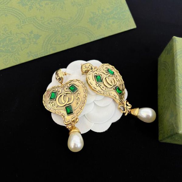 

2022 pearl dangle earrings for fashion women jewelry gift, Silver