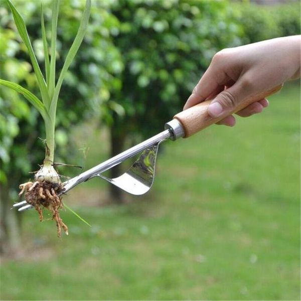 

planters & pots weeder 2021 homes garden hand stainless manual puller bend-proof, pp tpr ergo 56#g