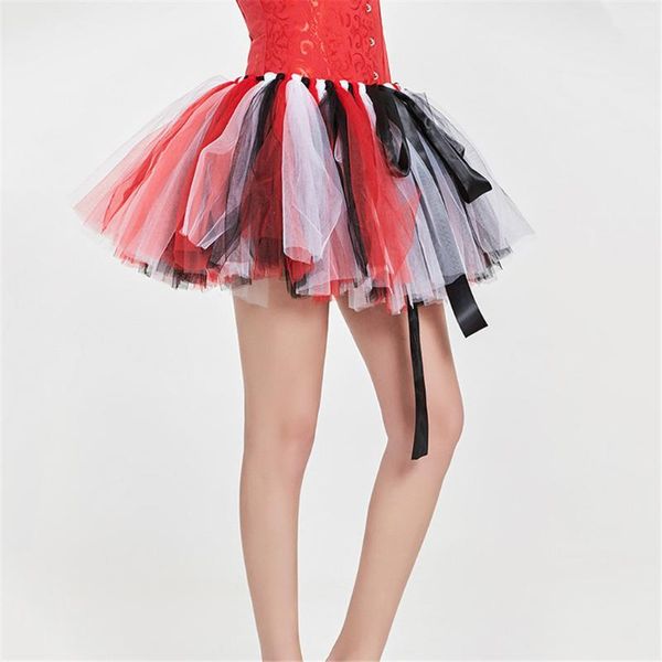

skirts jaycosin women's skirt fashion high waist pleated solid color tulle tutu lady faldas mujer moda elegantes sexy, Black