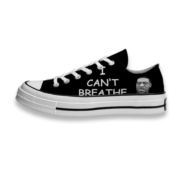 

diy custom printed shoes i can't breathe floyd sneakers low mens womens skateboard sport footwear diy trainers canvas casual shoe