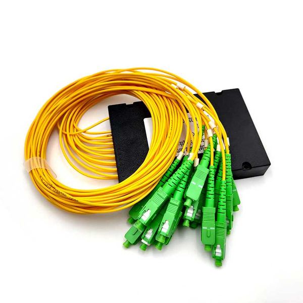 

fiber optic equipment 1m sc apc 1x16 splitter box plc abs