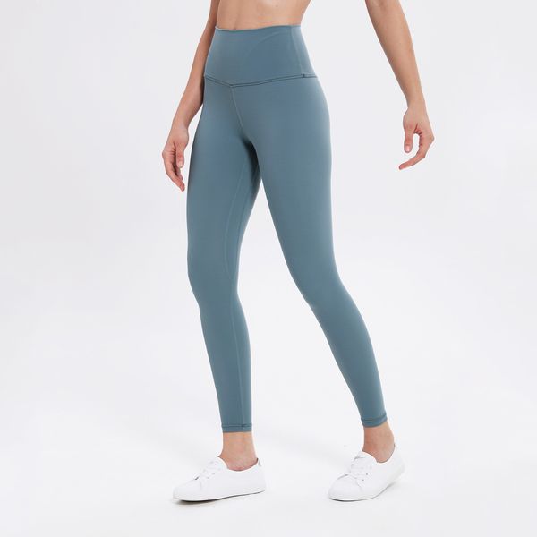 

tracksuits luxury yoga wear autumn and winter yoga pant's lulu seamls hip lifting sports fitns pants high waist s, Gray