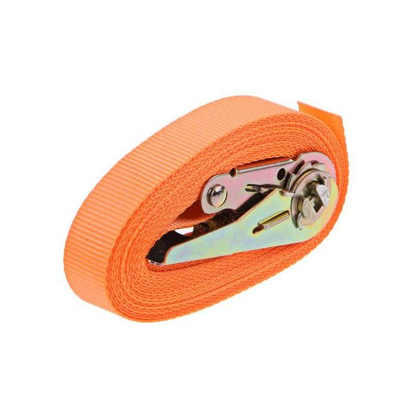 

car organizer porable heavy duty tie down cargo strap luggage lashing strong ratchet belt with metal buckle