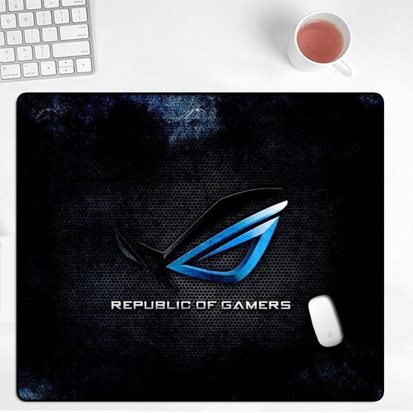 

mouse pads & wrist rests asus anti-slip gaming mousepad computer mat durable locking edge office 30x25cm pad gamer anime