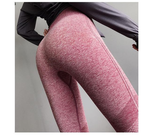 

pant women seamless yoga leggings high waist hollow workout sports leggings fitness side stripe push up jeggings, White;red