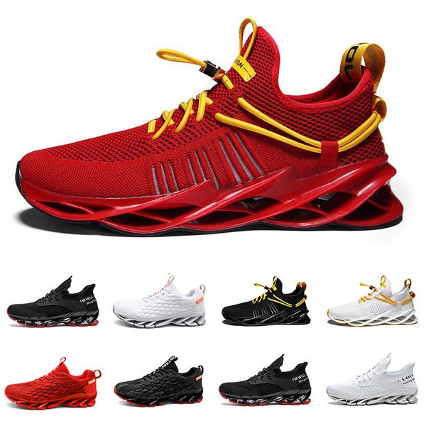 

popular low men running shoes light triple black white fashion breathable mens trendy trainer yellow gold red lightweight casual mesh sports