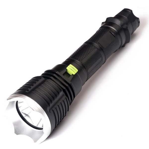 

flashlights torches 1000 lumens xml t6 ip68 18650 tactical aluminum scuba diving led with attack head1