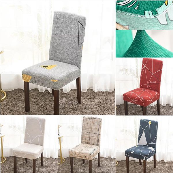 

chair covers fabric for dining room chairs cover spandex elastic kitchen high feeding
