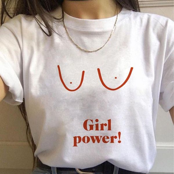 

cartoon print women tshirt summer short sleeve round neck tee shirts summer female cute t-shirts graphic tees, White