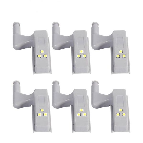 

10pcs/lot 0.25w inner hinge led sensor light led cabinet hinge light universal kitchen bedroom cupboard wardrobe night