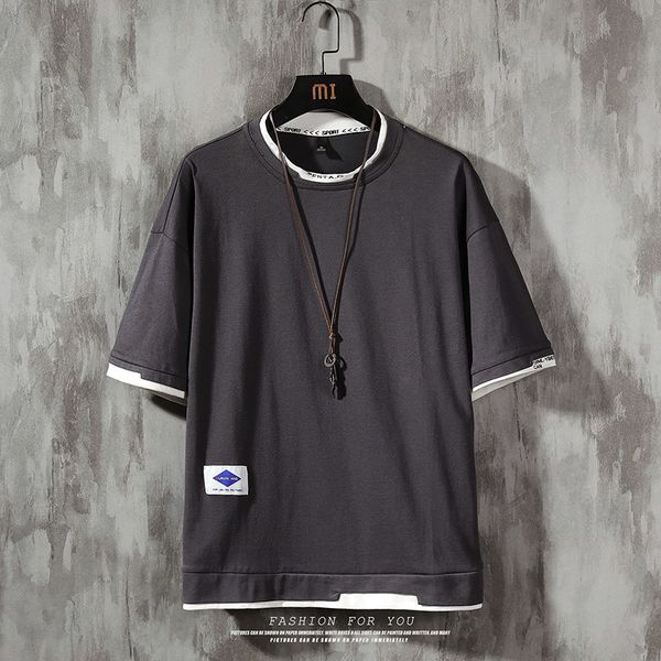 

2021 new arrival of short sleeves mathematically printed t-shirt casual man's the neck will see cool street style funny shirt off hk6h, White;black