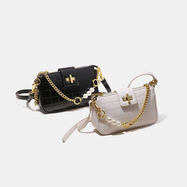 

bag women 2021 fashion korean women's bag armpit fashion temperament pearl