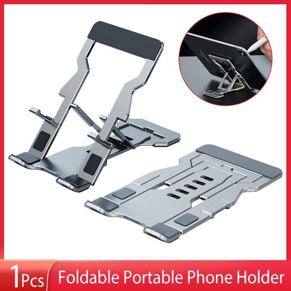 

cell phone mounts & holders stand foldable portable holder deskmulti-angle adjustable tablet for desk home office travel