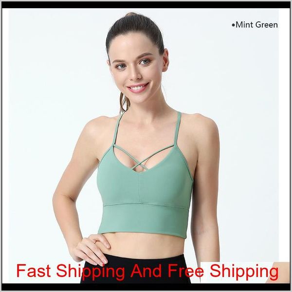 

beautiful back yoga vest women wear thin shoulder straps sports underwear fitness clothes shockpro qylcdn hairclippers2011, White;red