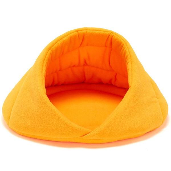 

dog houses & kennels accessories bedroom sleeping nest washable indoor cat artificial fleece home living room puppy pet bed house soft winte