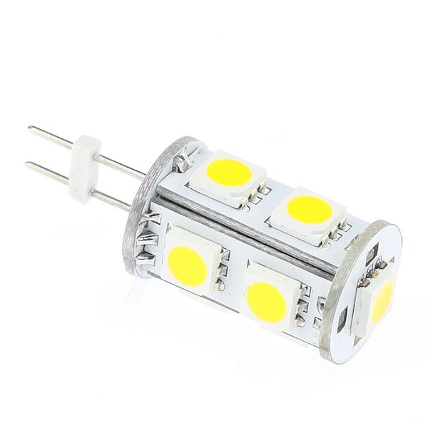 Белый светодиодный G4 лампочка 12V 9LED 5050SMD 198LM Тип башни под кабинетом светодиодного освещения