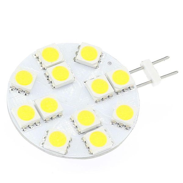 

bulbs 12led smd dimmable g4 lamp 12vdc marine camper yachts carts base bi-pin bulb light 1pcs/lot