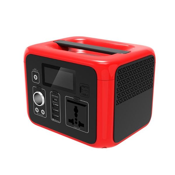 

501wh portable power station solar 110v 220v power generator emergency energy supply bank battery charger for car outdoor