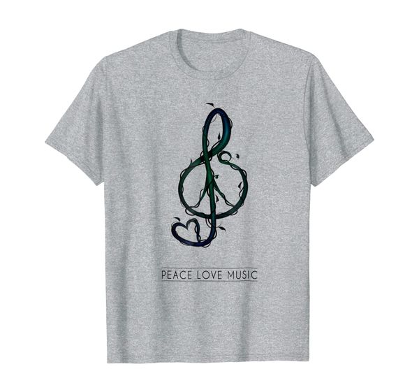 

peace love music, White;black