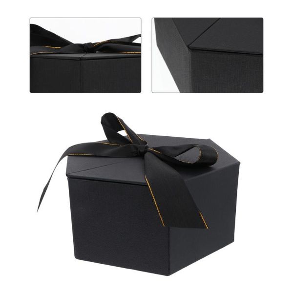 

1pc hexagon container wedding gift box festival candy boxes exquisite box