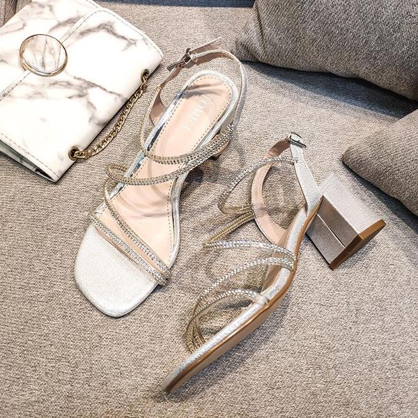 

2021 sandals women shoes woman sandals gladiator buckle women's loafers platform women shoes female chaussures femme, Black