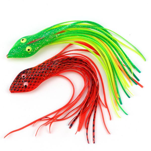 

fishing 15cm snake head ocs soft squid sea bass sub bait
